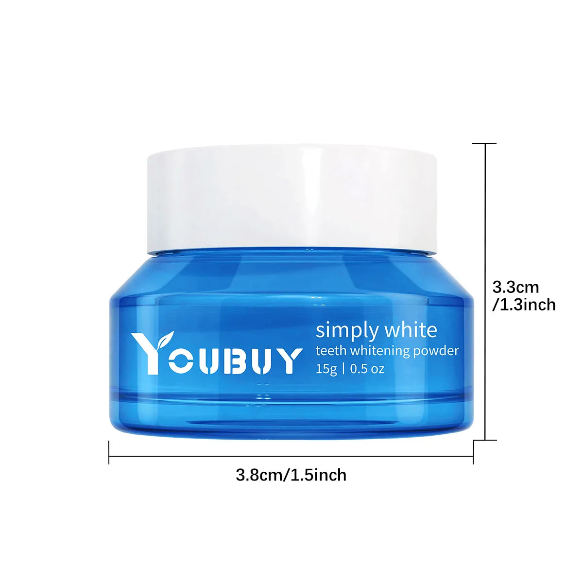 Poudre de Blanchiment Dentaire YOUBUY – Éclat Naturel & Haleine Fraîche