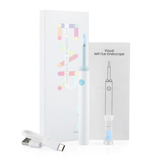 Nettoyeur de cérumen étanche avec caméra et lumières LED
