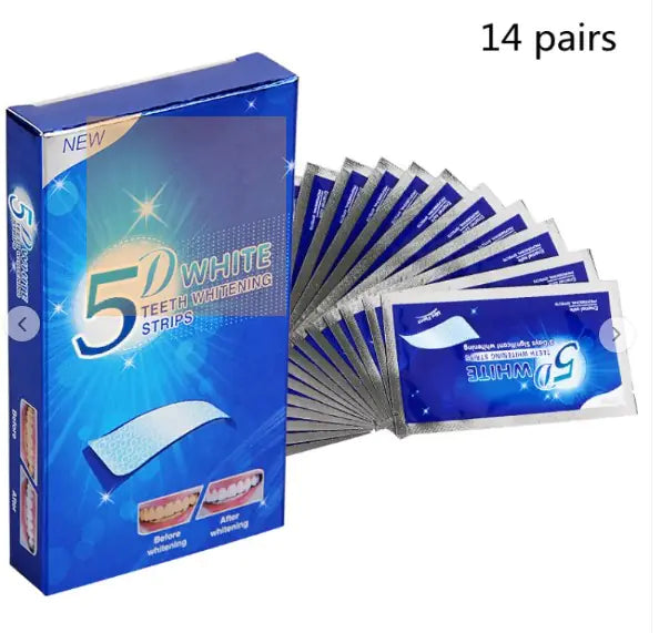 Bandes de Blanchiment Dentaire 5D Gel